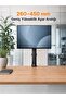 17"-32" Ergonomic Height Adjustable Single Monitor Stand, 8kg Load Capacity - 2