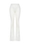 Lunessa Knitted Flared Trousers Bezzia White