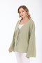 Women's Linen Kimono – Oversized Comfortable Fit Summer Long Sleeve Kimono - 5