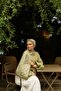 Allure Linea Patterned Tencel Shawl - Nefti - 4