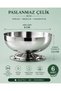 6-Piece Stainless Steel Presentation Bowl Set with Feet 8 cm |   Jam Bowl, Sauce Bowl, Snack Bowl, Breakfast Bowl, Appetizer Bowl, Pickle Bowl, Presentation, Gift - 2