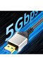 كابل USB 3.0 ذكر إلى ذكر لنقل البيانات عالي السرعة ودعم الشحن، متين وعملي - 3