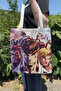 Street Fighter V2 Double Sided Canvas Print Tote Bag Computer Gaming Video Game