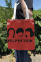Pulp Fiction Cheap Novel V3 Double Sided Summer Winter Canvas Print Tote Bag
