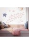 3D Butterfly Wall Decor 48 Pcs 4 Styles 3 Sizes, Pink Butterfly Birthday Decorations Pink Room Decor Butterfly Party Decorations Cake Decorations, Removable Wall Stickers (Pink) - 4