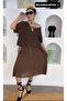 Cotton Dress with Mesh Lining on the Top, Chest Size 140 Centimeters, Length 115 Centimeters - 2