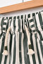 Unisex Baby&Child Cotton Raw Denim Pants with Striped Print + Diaper Bag - 3