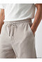 Özmarka New Season Gray Regular Fit Men's Shorts - 3