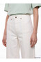 Lcw Modest Ecru Wideleg Women's Jean Pants - 3