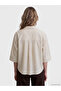 Lcw Vision Striped Oversize Women's Shirt - 4