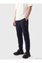 Vizyon New Season Navy Blue Regular Fit Embroidered Men's Jogger Sweatpants