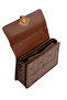 Monogram Printed Logo Detailed Stylish Design Women's Hand and Shoulder Bag Camel - 5