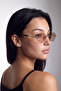 Berlom Oval Leopard Patterned Brown Women's Sunglasses - 52 Ekartman Uv400 Protected - 2