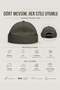 Technical Fabric Adjustable Docker Hat – Graphite - 4