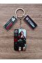 Owl Bag Resident Evil Claire Redfield Patterned Acrylic Keychain Bag Ornament - 2