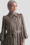Lace Stylish Dress Mink - 3