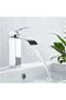 Countertop waterfall bathroom faucets, washbasins, sinks, mixing faucets, hot and cold water faucets - 4