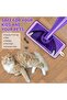 2-Pack Microfiber Reusable Mop Pads Compatible with Wet Jet Mops (Purple) - 4