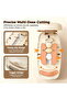 Pill cutter and divider, portable adjustable, cuts 1/2 and 1/4 tablets, precise centering alignment device, household multi-tablet cutter. - 3