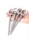 4-Pack Heavy-Duty M10 Self-Tapping Eyelet Screws for Hammocks, Yoga & Hanging Chairs