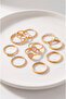 Set of 12 Enameled Rings and Joint Rings - 2
