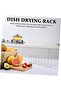 Kitchen Rack - Storage Rack - Kitchen Organizer - Space-Saving Design - 30 x 10 x 9.5 cm - Silver - 5