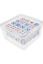 Transparent Plastic Box - 18pcs - Durable PP Plastic - 65x65x35mm - 2