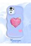 Redmi Note 10 4G/Note 10S Compatible Case with Sweet Pink Heart Motifs in Three Color Options