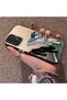 Samsung Galaxy A04S Compatible Hard Acrylic Back Silicone Edge Lens Protection Case - 3
