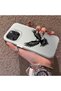 iPhone 16 Pro Compatible Hard Acrylic Back Silicone Edge Lens Protection Case - 3
