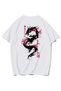 Unisex Oversize of the Island Dragon - Tokyo Dragons T-Shirt (White)