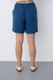 Women's Summer 100% Cotton Muslin Short Skirt with Elastic Waist and Tie Detail - 2