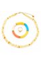 Citrine Natural Stone Jewelry Set |   Necklace Bracelet Adjustable Ring and Velvet Pouch