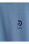 Peak New Season Blue Crew Neck Printed Boys' T-Shirt - 3