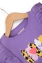 Girl's 2-3-4-5-6 Years Old Seasonal Ruffled Tiril Tiril Woven Pantalon Top and Bottom Set - 3