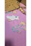 Rabbit Handmade Embroidered 100% Cotton Baby Duvet Cover Set - 3