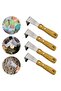 Manual bark scraper for gardening, multi-purpose forging tool, for scraping bark, 4-piece set.