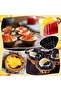 12-Piece Carbon Steel Non-Stick Egg Tart, Muffin & Cupcake Molds - Black - 2