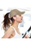 Ponytail Baseball Cap - Adjustable Women's Baseball Cap - Retro Cap - Sun Protection Baseball Cap - With Ponytail Loop - Suitable for Summer Sports - 2