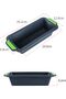 A set of two bread pans, suitable for 500g loaves of bread—flexible bread pans with a non-stick coating, made of environmentally friendly silicone. - 2