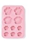 Two silicone dog paw print molds for DIY cake, chocolate, and candy decoration. - 3