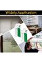 8-Piece Roller Blind Clip-on Bracket Set - Adjustable Curtain Clips - 3