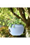 1-Pack Indoor/Outdoor Hanging Planter, 7-Inch Self-Watering Hanging Planter with Automatic Retractable Handle, Kitchens, Balconies, Gardens - 4