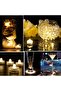 12-Pack Mini Submersible LED Candles, Battery-Powered Waterproof Lights for Party, Wedding, Pool, Garden & Bathtub (Warm White) - 3
