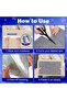 Cat Scratch Post Stickers Protect Sofas Corner Mats Cuttable Self-Adhesive Repairable Light Gray 60x30x0.4cm - 5