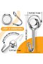 Suitable for Magnetic Hooks 4 Pieces 13.6kg Swivel Swing Neodymium Heavy Duty Garage Kitchen - 2
