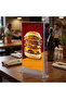 A4 Clear Acrylic Tabletop Foil Holder T-Base Menu Holder - Double-Sided Restaurant, Cafe, and Store Information Stand - Pack of 5 - 2