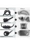 Magnetic curtain tiebacks, 2-pack, magnetic curtain clips, curtain fasteners, magnetic curtain cord clips - 4