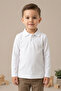 Children's Polo Collar School T-Shirt Long Sleeve Basic
