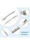 24-Piece Set, Duckbill Hair Clips, Hair Clips, For Styling and Parting, Smooths Frizzy Roots, Metal Hair Clips for Long Hair - 2